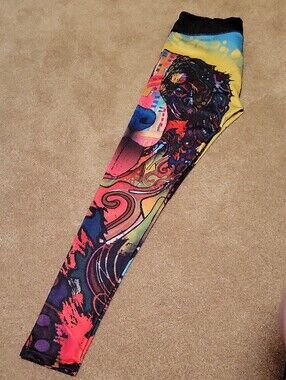 Women's Bernese Mountain Dog XL Leggings. NWOT.